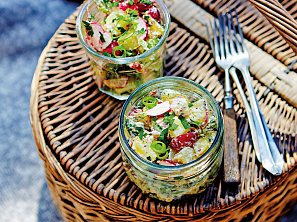 Lehký bramborový salát