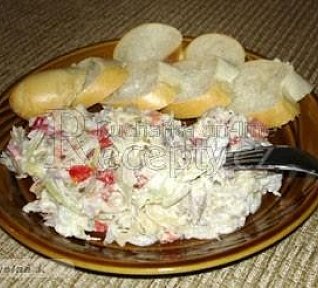 Rybí salát z králíka