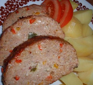 Barevná masovo-sýrová sekaná (karbanátky)