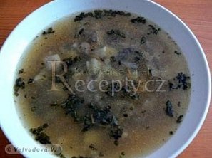 Houbová polévka s pižlami Houbová polévka s pižlami