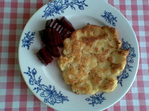 Bramborové placky se zakysankou