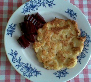 Bramborové placky se zakysankou