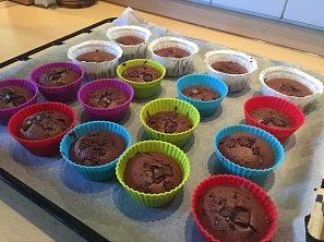 Čokoládové muffinky II.