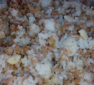 Rizoto z mletého masa