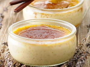 Kaštanové crème brûlée