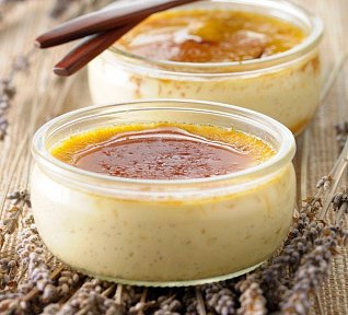 Kaštanové crème brûlée