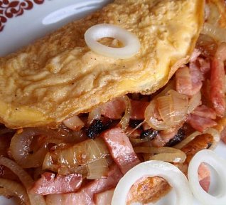 Rychlá sedlácká omeleta