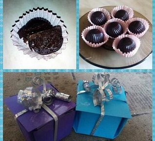 Domácí čokoládové pralinky