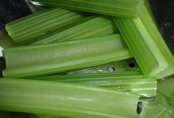 Smažený řapíkatý celer
