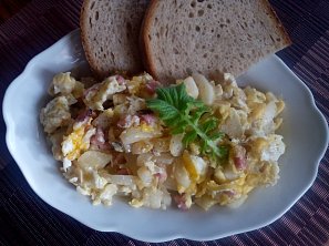Smaženice s bílou ředkví Smaženice s bílou ředkví