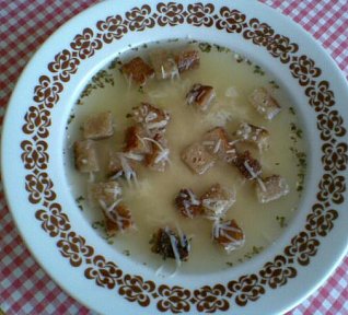 Klasická česnečka