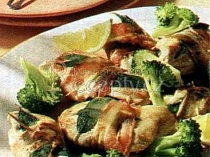 Krůtí řízky ála saltimbocca Krůtí řízky ála saltimbocca