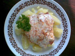 Kapr (nejen) pečený se sýrem