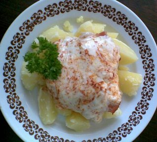 Kapr (nejen) pečený se sýrem