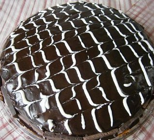 Božský čokoládový dort