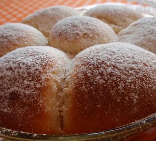 Bramborové buchty - kynuté