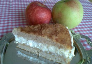 Jablečný (hruškový) hřích - dort