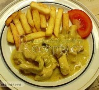 Kuřecí mňamka ve smetanovo sýrové omáčce