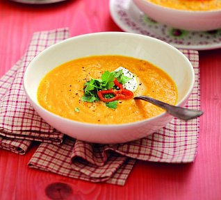 Krémová dýňová polévka dle časopisu F.O.O.D.