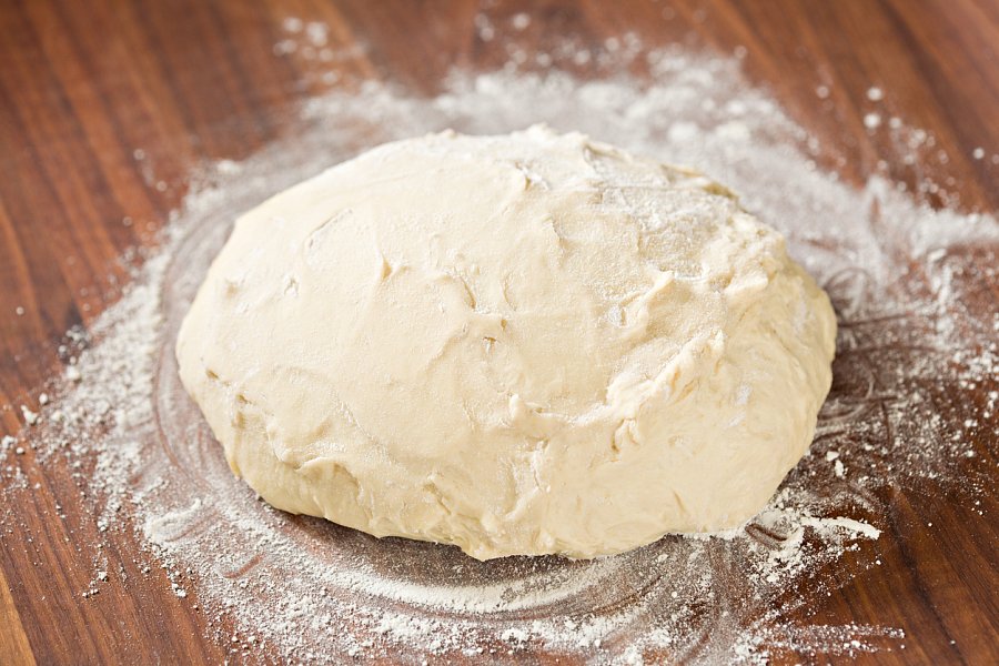 Nekynuté těsto na pizzu