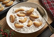 Mandlové vanilkové rohlíčky