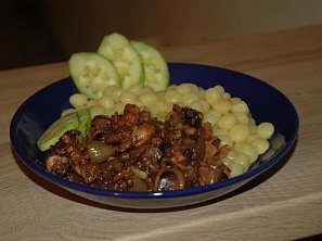 Chobotnice na cibuli Chobotnice na cibuli