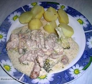 Dušené masové kostky v troubě