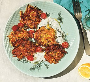 Cuketovomrkvové placky