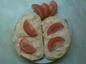 Tvarohová pomazánka s protlakem