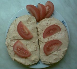 Tvarohová pomazánka s protlakem