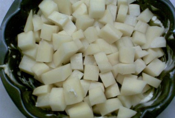 Jogurtová krkovička zapečená s bramborem