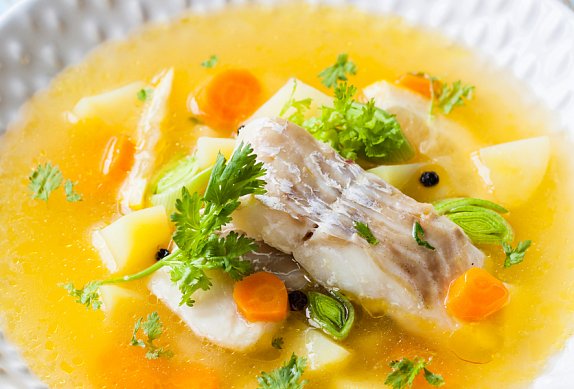 Norská rybí polévka