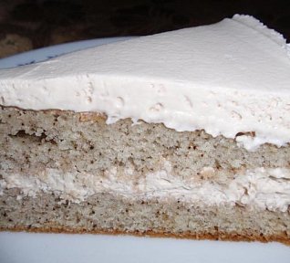 Kávový dort s kávovou šlehačkou