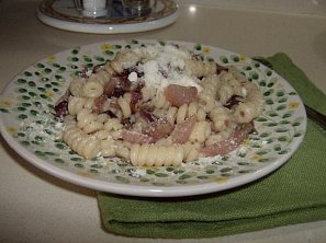 Těstoviny s čekankou