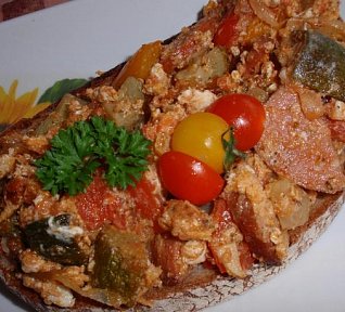 Jednoduché lečo z trouby