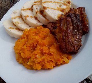 Dýňové zelí - sladkokyselé