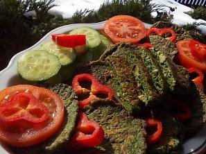 Špenátové placičky, lehké jako peříčko