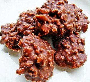 Mandlové hrudky - nepečené