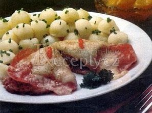 Gratinované telecí řízky Gratinované telecí řízky
