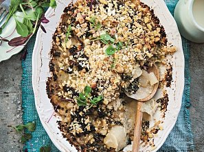 Gratinované kedlubny s kapustou