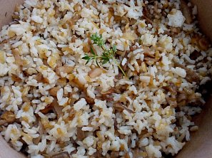 Rizoto s hlívou