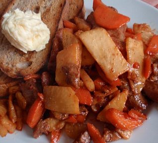 Tandoori masová směs s kořenovou zeleninou