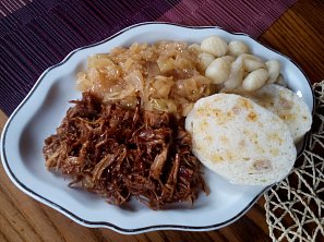 Trhaná vepřová plec