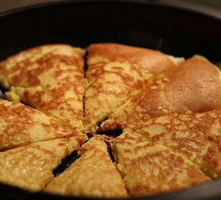 Špaldový šmorn (trhanec), základní recept