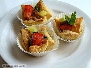 Košíčky s frikasé