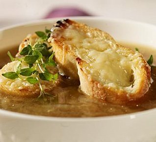 Cibulačka s portským vínem