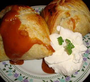 Pečené jablko s ořechy