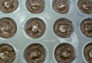 Perníkové muffiny s čokoládovým krémem