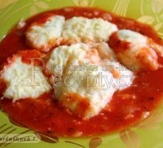 Tvarohové noky v rajčatové omáčce