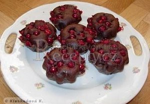 Čokoládové muffiny